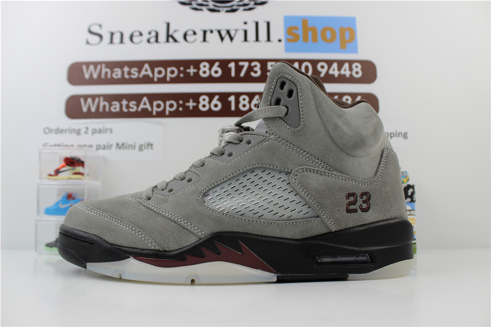 GOAT A Ma Maniére X Air Jordan 5 Light Bone