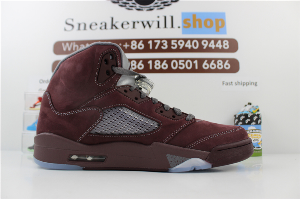 GOAT Air Jordan 5 Burgundy 2023