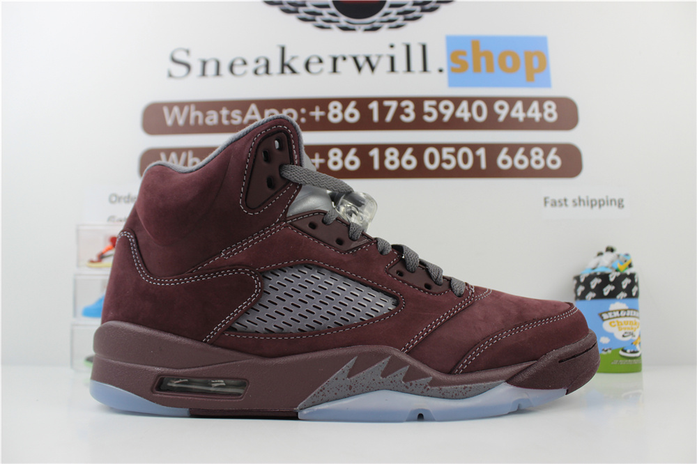 GOAT Air Jordan 5 Burgundy 2023