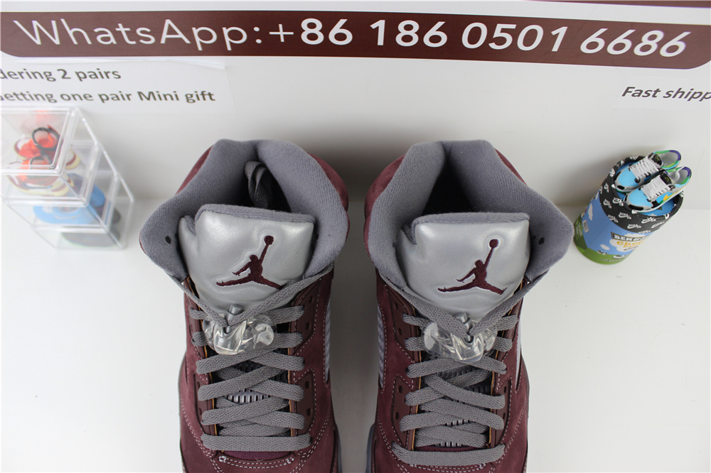 GOAT Air Jordan 5 Burgundy 2023