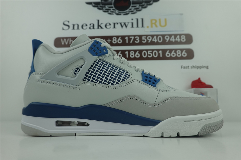 GOAT Air Jordan 4 Military Blue 2024