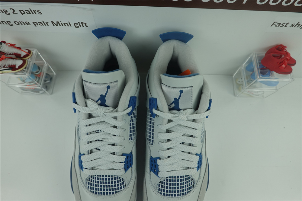 GOAT Air Jordan 4 Military Blue 2024