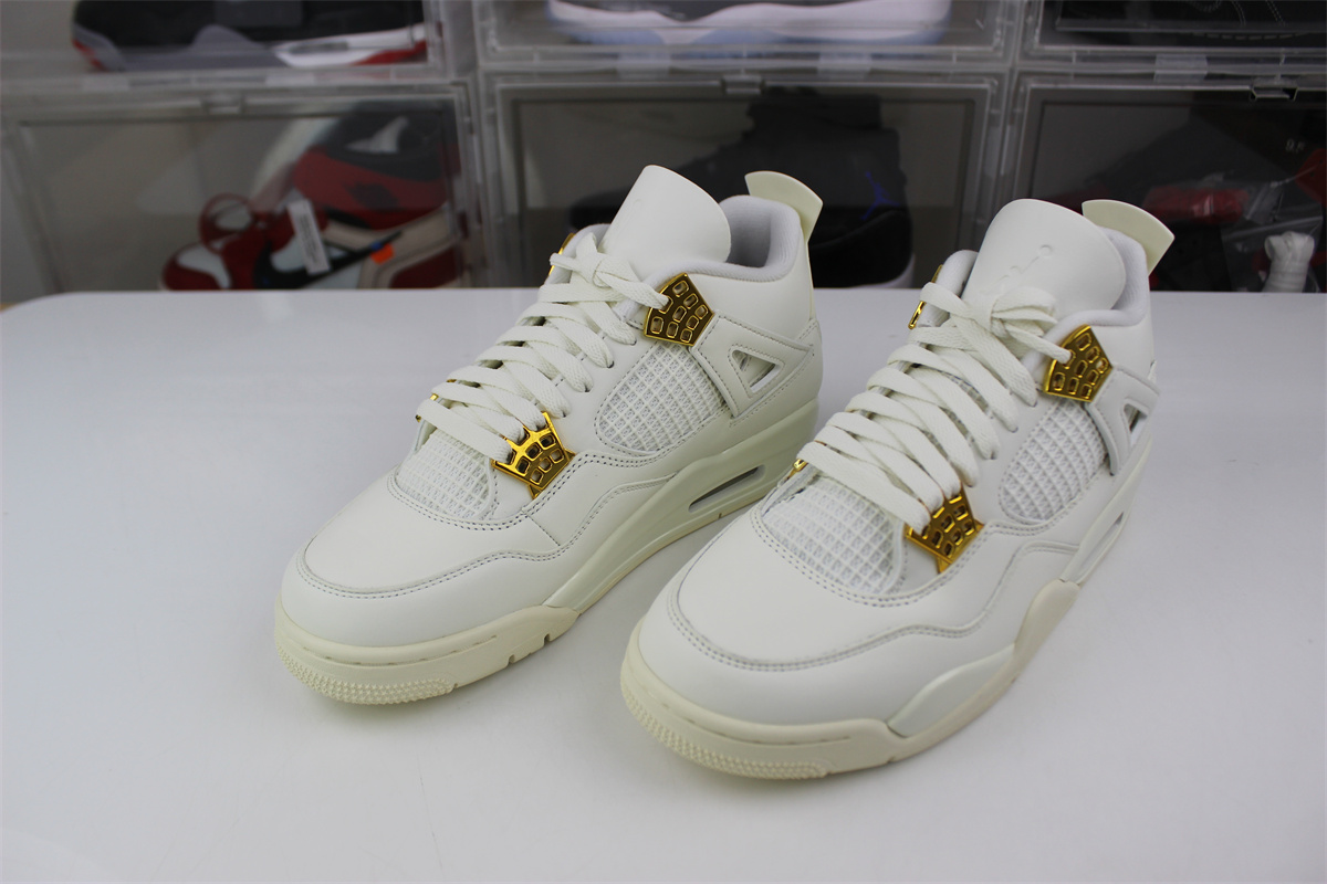 GOAT Air Jordan 4 “Metallic Gold”