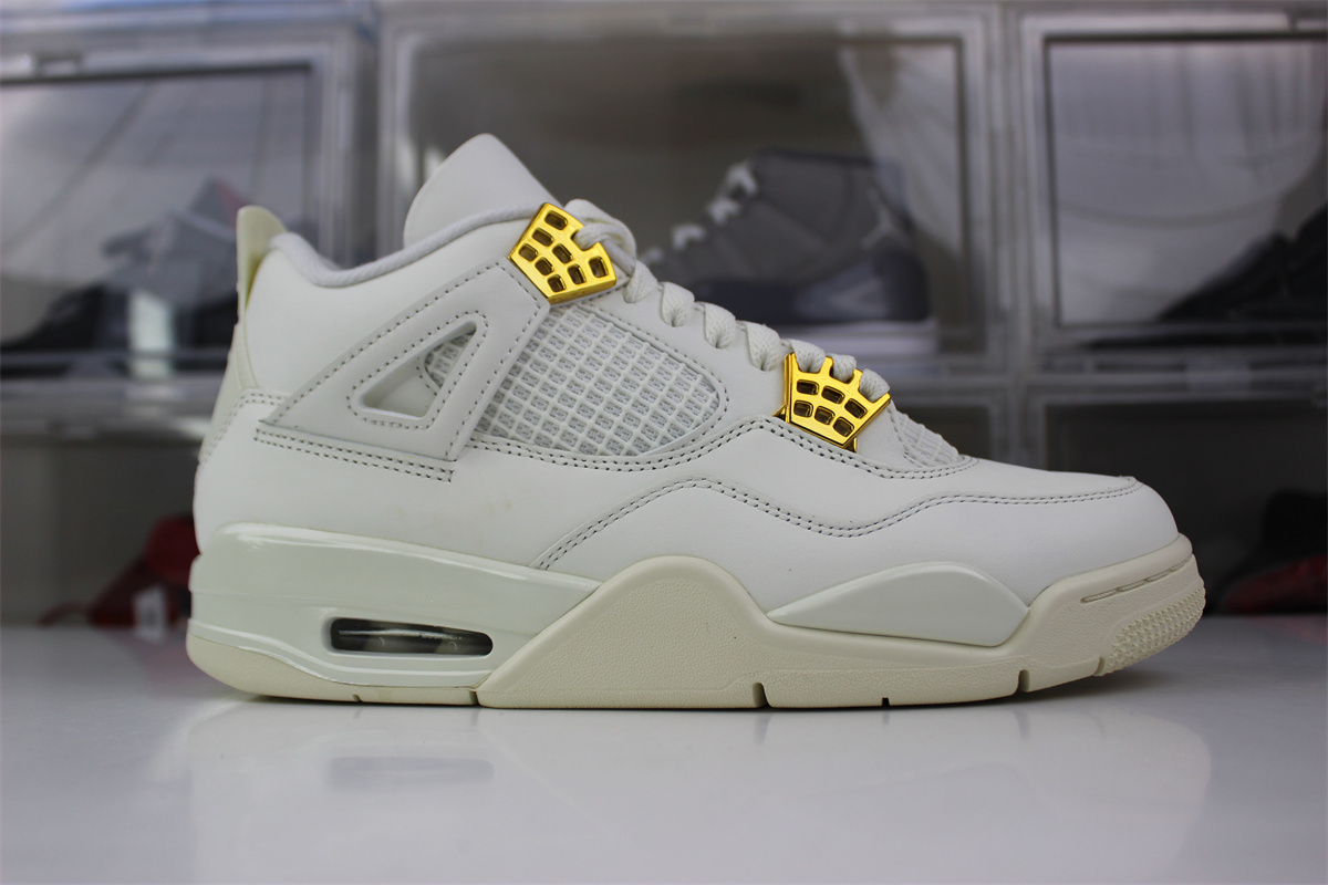 GOAT Air Jordan 4 “Metallic Gold”