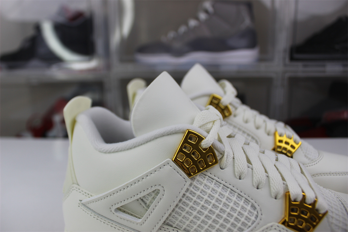 GOAT Air Jordan 4 “Metallic Gold”