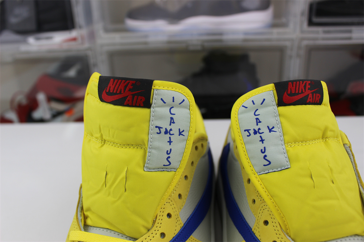GOAT Travis Scott x Air Jordan 1 Low OG “Canary”