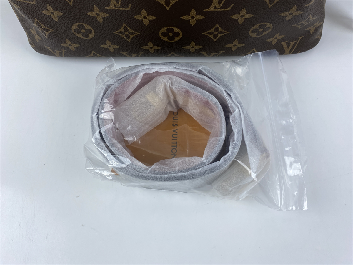 LV NeverFull Red Inside out (32 x 29 x 17 cm)
